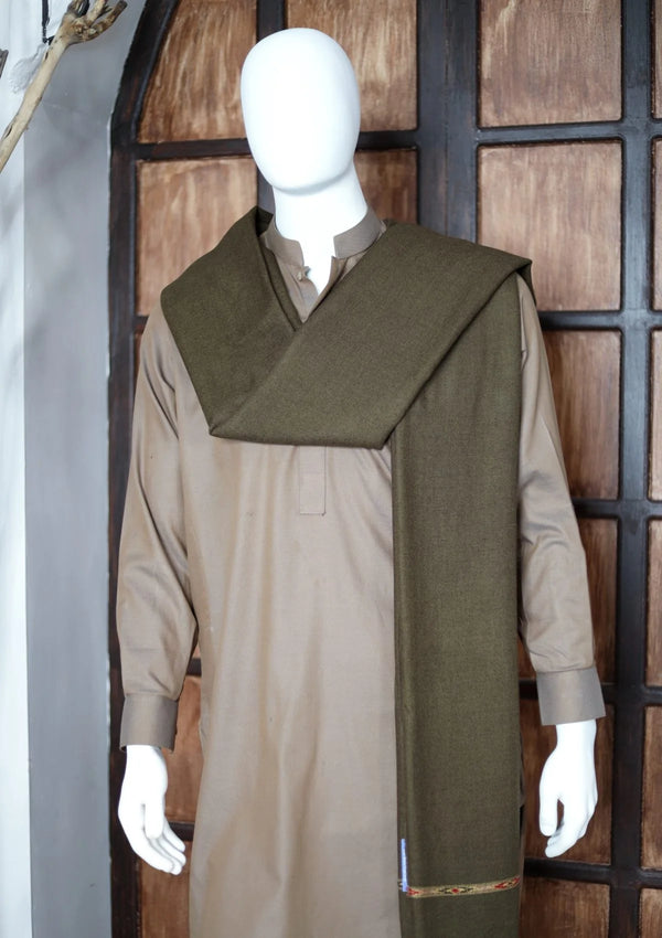Wool Blend Men Shawl