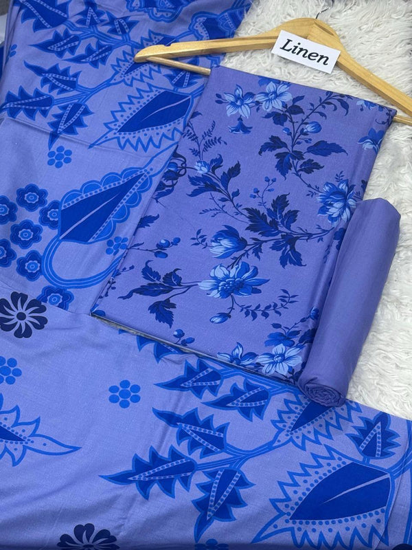 LINEN Digital Print 3pc 2025