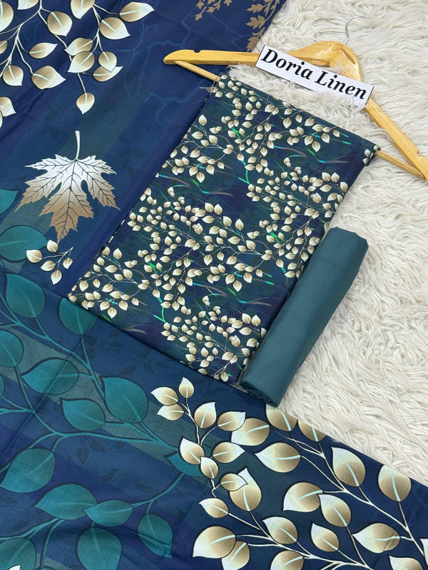 DORIA LINEN Digital Print 3pc 2025