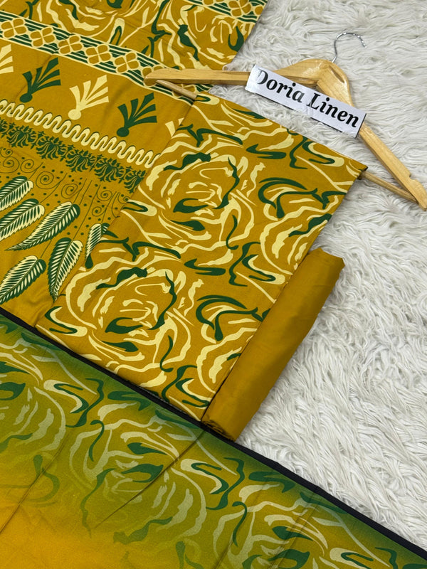 DORIA LINEN Digital Print 3pc 2025