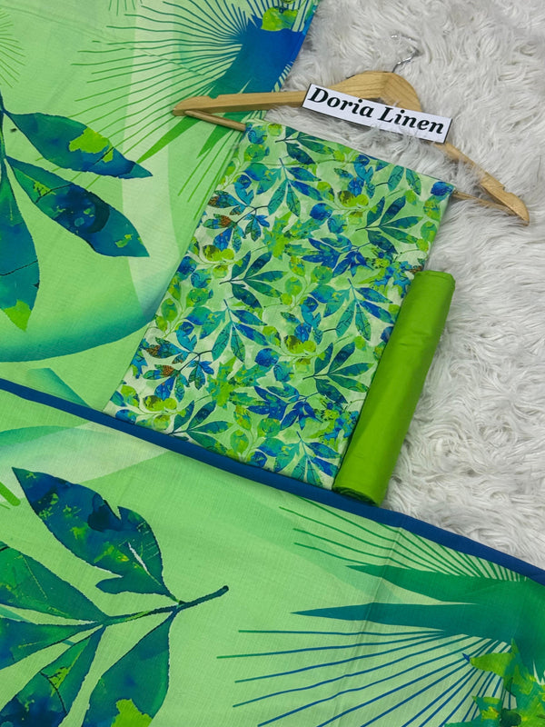 DORIA LINEN Digital Print 3pc 2025