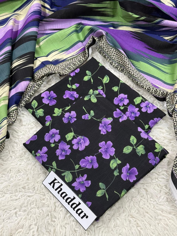 Khaddar all Over 3pc D-02